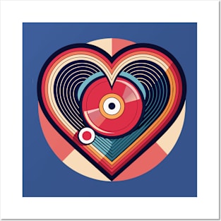 Love Peace and Vinyl Records Posters and Art